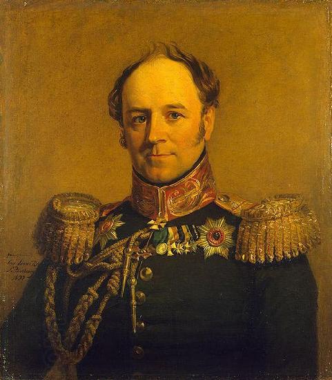 George Dawe Portrait of Alexander von Benckendorff oil painting picture